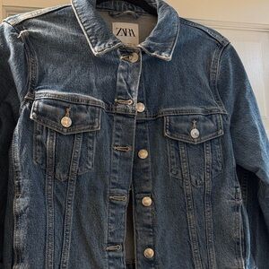 Zara Classic Indigo Denim Jacket
